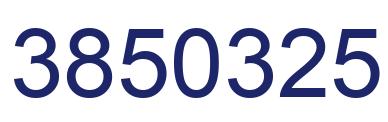 Número 3850325 imagen azul
