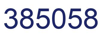 Número 385058 imagen azul
