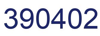 Number 390402 blue image