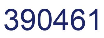 Número 390461 imagen azul