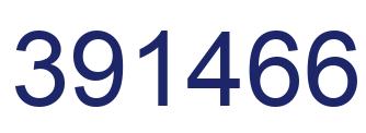 Número 391466 imagen azul