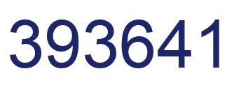 Número 393641 imagen azul