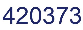 Número 420373 imagen azul