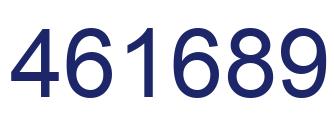 Número 461689 imagen azul