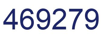 Número 469279 imagen azul