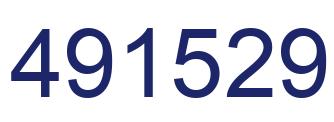 Número 491529 imagen azul
