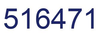 Número 516471 imagen azul