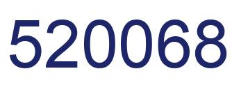 Número 520068 imagen azul
