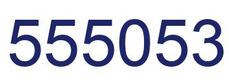 Número 555053 imagen azul