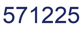 Número 571225 imagen azul