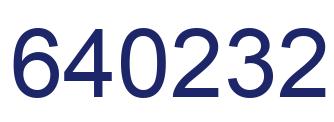 Número 640232 imagen azul