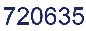 Número 720635 imagen azul