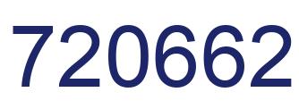 Número 720662 imagen azul