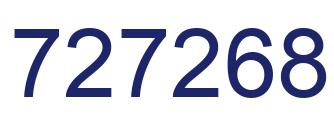 Número 727268 imagen azul