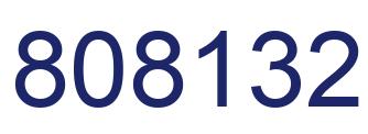 Número 808132 imagen azul