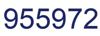 Número 955972 imagen azul