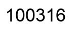 Número 100316 imagen negro