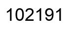 Número 102191 imagen negro