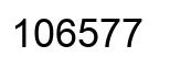 Número 106577 imagen negro
