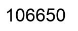 Número 106650 imagen negro