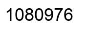 Número 1080976 imagen negro