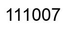 Número 111007 imagen negro