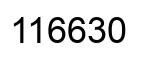 Número 116630 imagen negro