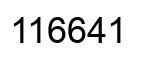 Número 116641 imagen negro