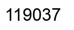Número 119037 imagen negro