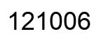Número 121006 imagen negro