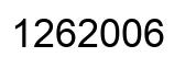 Número 1262006 imagen negro