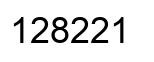 Número 128221 imagen negro