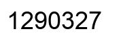 Número 1290327 imagen negro