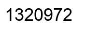 Número 1320972 imagen negro