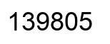 Número 139805 imagen negro