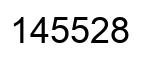 Número 145528 imagen negro