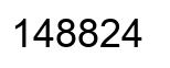 Número 148824 imagen negro