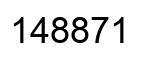 Número 148871 imagen negro