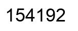 Número 154192 imagen negro
