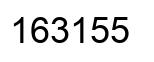 Número 163155 imagen negro