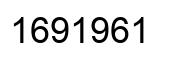 Número 1691961 imagen negro