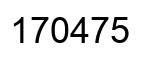 Número 170475 imagen negro
