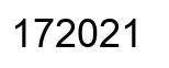 Número 172021 imagen negro