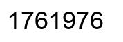 Número 1761976 imagen negro
