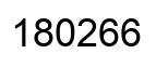 Número 180266 imagen negro