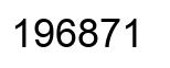 Número 196871 imagen negro