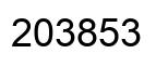 Número 203853 imagen negro
