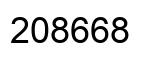 Número 208668 imagen negro