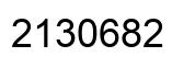 Número 2130682 imagen negro