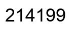 Número 214199 imagen negro